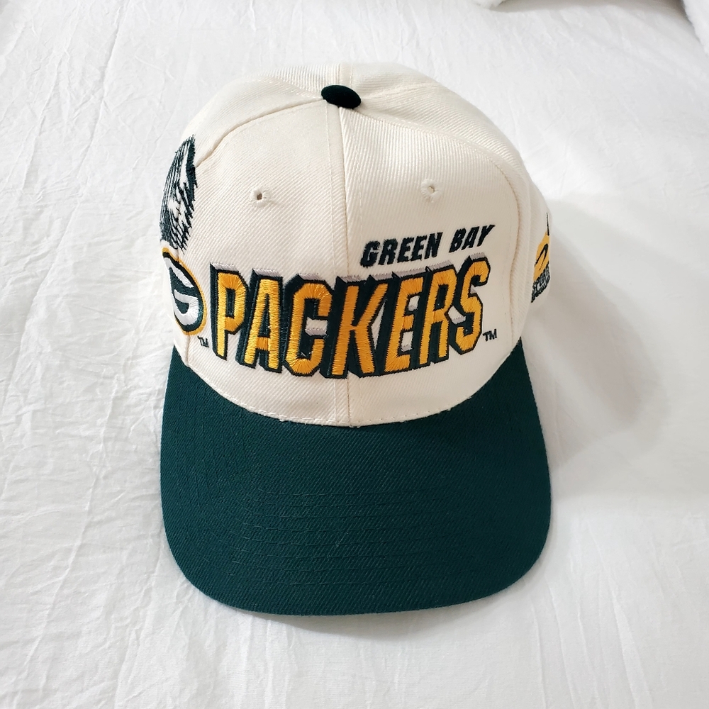Vintage Green Bay Packers NFL Hat Cap Snapback Football Pro Line